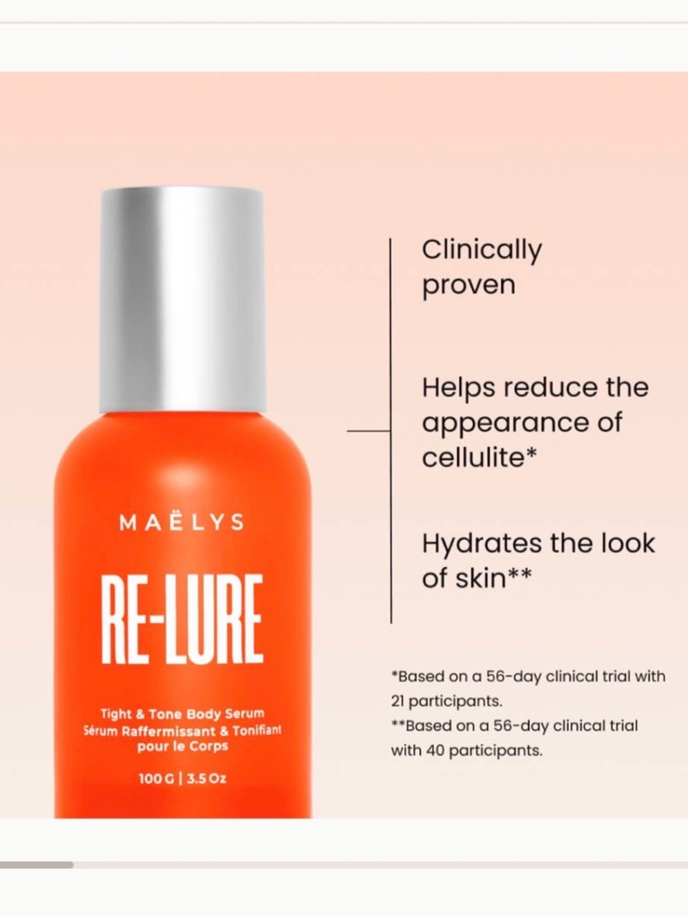 RE-LURE Tight & Tone Body Serum – Maelys